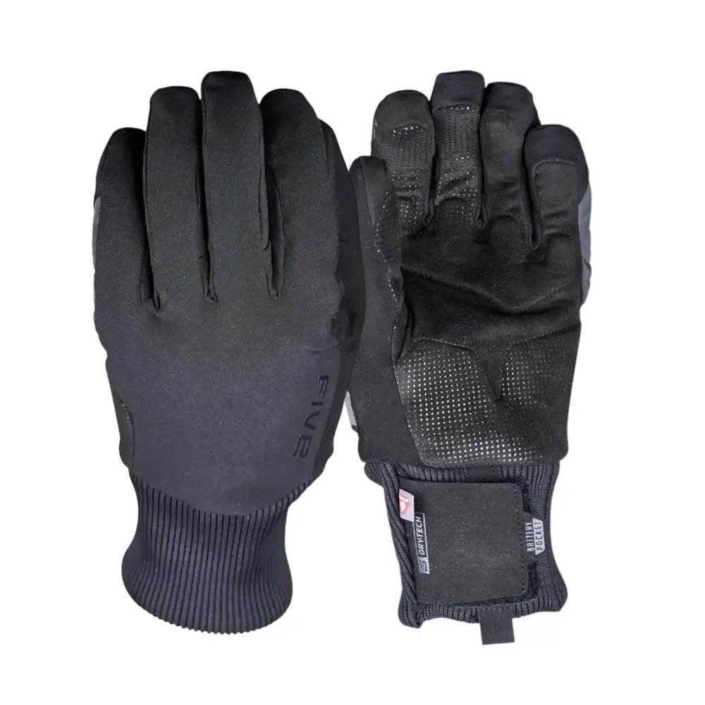 FIVE HG Stoke Verwarmde Winter Fietshandschoenen Zwart