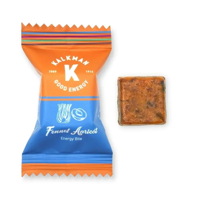 Kalkman Energy Bites Venkel/Abrikoos 28 Stuks