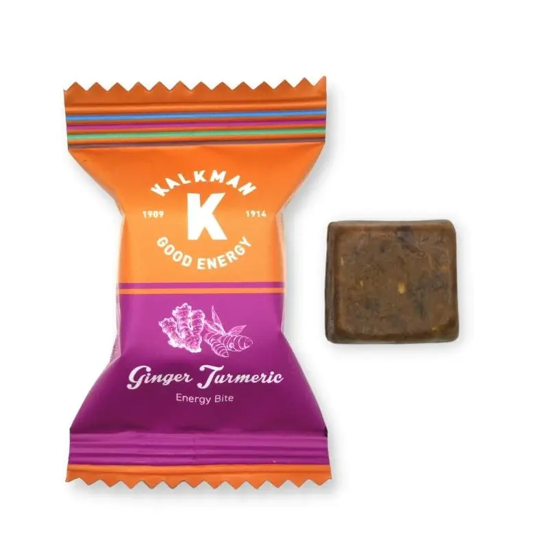 Kalkman Energy Bites Gember/Karkuma 28 Stuks
