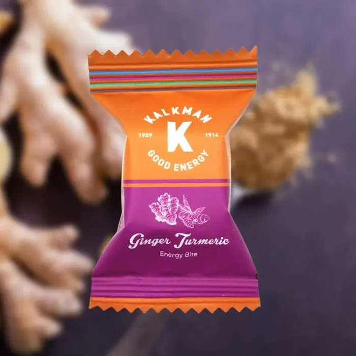 Kalkman Energy Bites Gember/Karkuma 28 Stuks