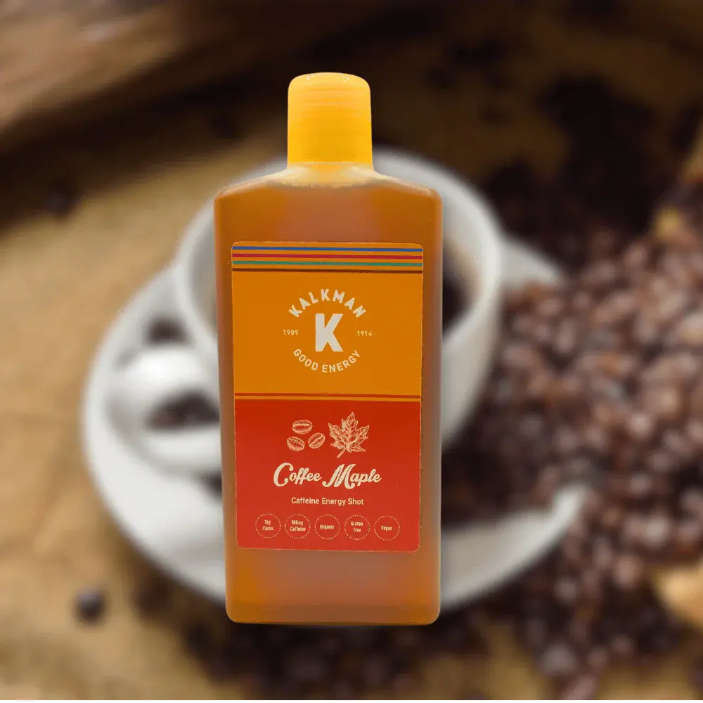 Kalkman Caffeine Energy Shots Coffee Maple Refill 2 flessen