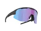 Bliz Matrix Sport Zonnebril Mat Zwart met Violet/Blue Multi Lens