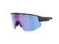 Bliz Matrix Sport Zonnebril Mat Zwart met Violet/Blue Multi Lens
