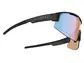 Bliz Matrix Sport Zonnebril Mat Zwart met Orange/Blue Multi Lens