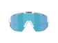 Bliz Matrix Sport Zonnebril Wit met Blue Multi Lens