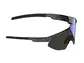 Bliz Matrix Sport Zonnebril Zwart met Green Multi Lens
