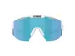 Bliz Matrix Small Sport Zonnebril Mat Wit met Blue Multi Lens