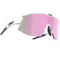 Bliz Breeze Sport Zonnebril Mat Wit met Bruin/Roze Multi Lens