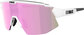 Bliz Breeze Small Sport Zonnebril Mat Wit met Roze Multi Lens