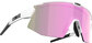 Bliz Breeze Small Sport Zonnebril Mat Wit met Roze Multi Lens