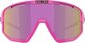Bliz Vision Sport Zonnebril Neon Roze met Purple Multi Lens