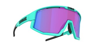 Oakley HYDRA UNISEX - Zonnebril - crystal black/prizm violet/zwart