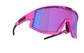 Bliz Fusion Sport Zonnebril Neon Roze met Violet/Blauwe Lens