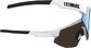 Bliz Matrix Sport Zonnebril Mat Wit met Photochromic Blue Lens