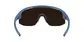 Bliz Matrix Sport Zonnebril Mat Blauw met Blue Lens