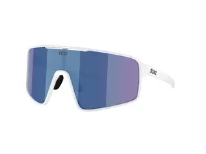 Bliz P001 Sport Zonnebril Mat Wit met Blue Lens