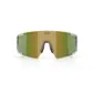 Bliz P003 Sport Zonnebril Transparant Wit met Brown/Green Lens