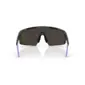 Bliz P003 Small Sport Zonnebril Crystal Zwart met Grey/Purple Lens