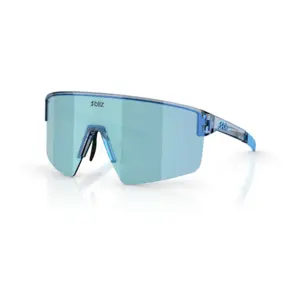 Bliz P004 Small Sport Zonnebril Trans Blauw met Smoke/Ice Blue Lens