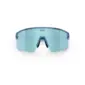 Bliz P004 Small Sport Zonnebril Trans Blauw met Smoke/Ice Blue Lens