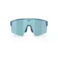 Bliz P004 Small Sport Zonnebril Trans Blauw met Smoke/Ice Blue Lens