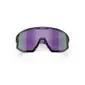 Bliz Fusion Small Sport Zonnebril Crystal Zwart met Grey/Purple Lens