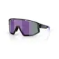 Bliz Fusion Small Sport Zonnebril Crystal Zwart met Grey/Purple Lens