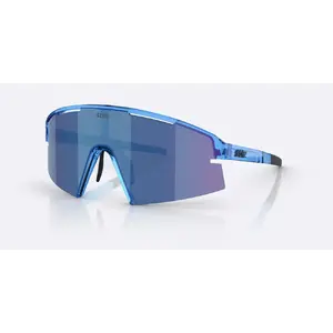 Bliz P006 Sport Zonnebril Transparant Blauw met Smoke/Blue Multi Lens