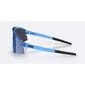 Bliz P006 Sport Zonnebril Transparant Blauw met Smoke/Blue Multi Lens