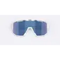 Bliz Fusion Sport Zonnebril Mat Wit met Smoke/Blue Multi Lens