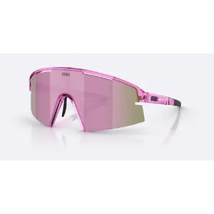 Bliz P006 Sport Zonnebril Transparant Roze met Brown/Rose Multi Lens