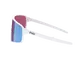 Bliz P001 Sport Zonnebril Mat Wit met Rose/Violet Mirror Blue Lens