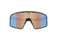 Bliz P001 Sport Zonnebril Mat Zwart met Coral/Orange Mirror Blue Lens