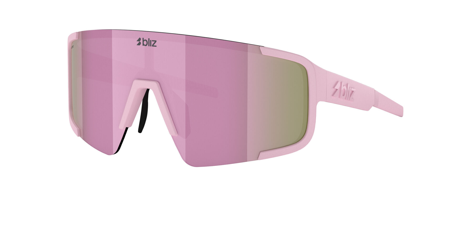 BLIZ P003 Sport Zonnebril Mat Roze met Pink Lens