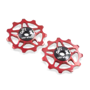 JRC Components Derailleurwielset Ceramic 11T Rood