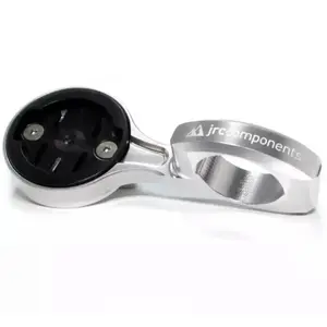 JRC Components TT Out Front Stuurhouder Garmin Zilver