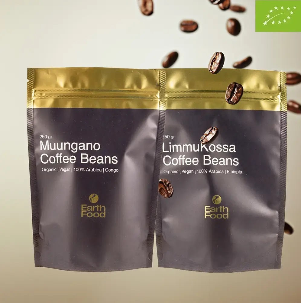 EARTHFOOD Muungano & LimmuKossa Biologische Koffie (2x 250 gram)