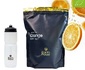 EarthFood Isotone Biologische Sportdrank Sinaasappel (1.5 KG)+GRATIS bidon 800ml