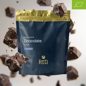 EarthFood Fast Recovery Drank Biologisch Chocolade 750 gram