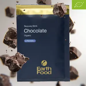 EarthFood Fast Recovery Drank Biologisch Chocolade 56 gram (10 Stuks)