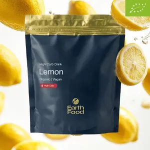 EarthFood High Carb Biologische Sportdrank Citroen (1.5KG)