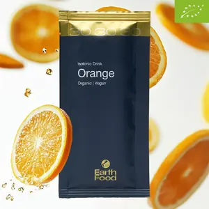 EarthFood Isotonic Biologische Sportdrank Sinaasappel 32 gram (10 stuks)