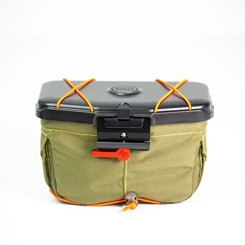Route Werks The Handlebar Bag Stuurtas Olijfgroen