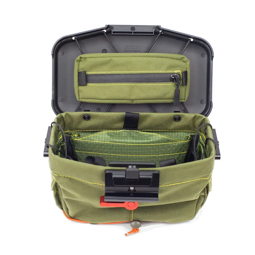 Route Werks The Handlebar Bag Stuurtas Olijfgroen