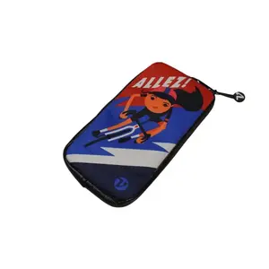 VeloPac Ridepac Premium Prints Edition Telefoonhoes Allez Girl Rood/Blauw
