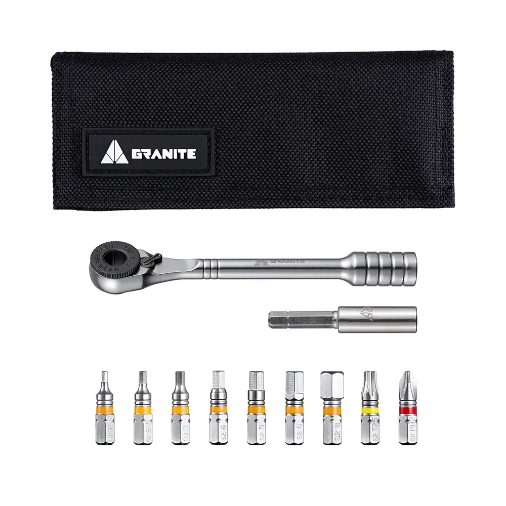 Granite Design Rock n Roll Tool Set Zwart