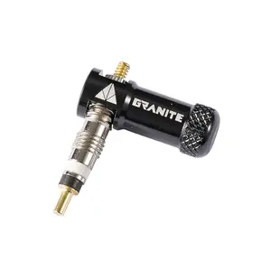 Granite Design Juicy CNC Valve Cap Zwart