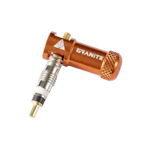 Granite Design Juicy CNC Valve Cap Oranje