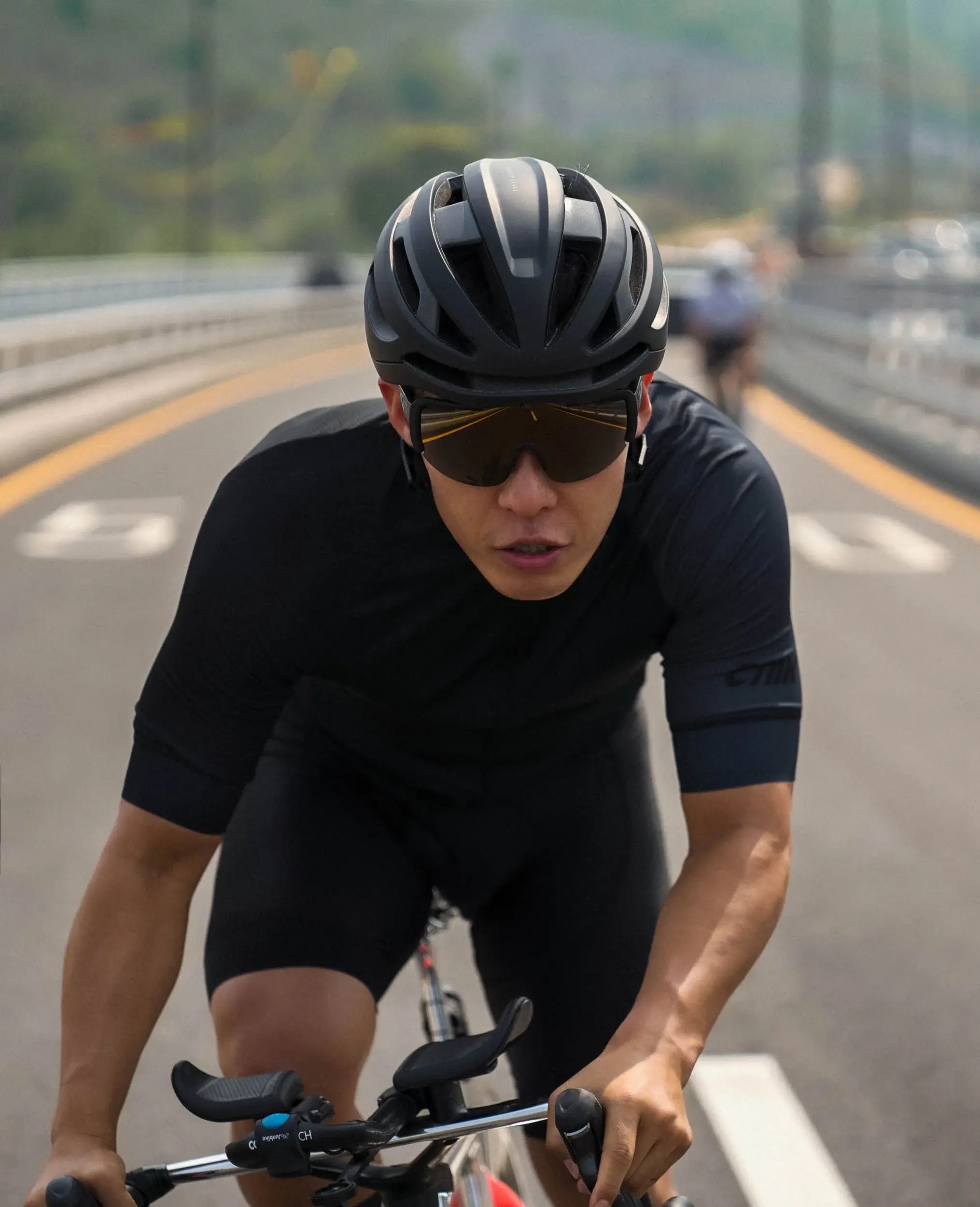 CRNK Helmer Hyper Race Fietshelm Grijs