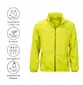 PRO-X elements PXE-Light PACKable Regenjack Neongeel Heren